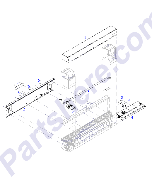 HP parts picture diagram for C4699-60039-R, C4699-60039, C4699-60074, C4699-60074-R, C3131-67901, C3132-67901, C3133-67901